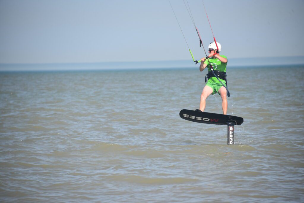 Greatstone beach is where you learn kitesurfing, wingboard and more other watersports.