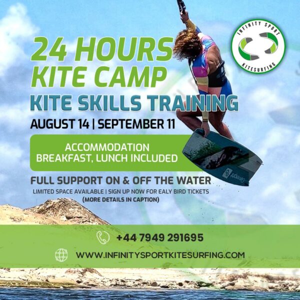 24hrs Kite Camp is the best way to learn new kitesurfing tricks.