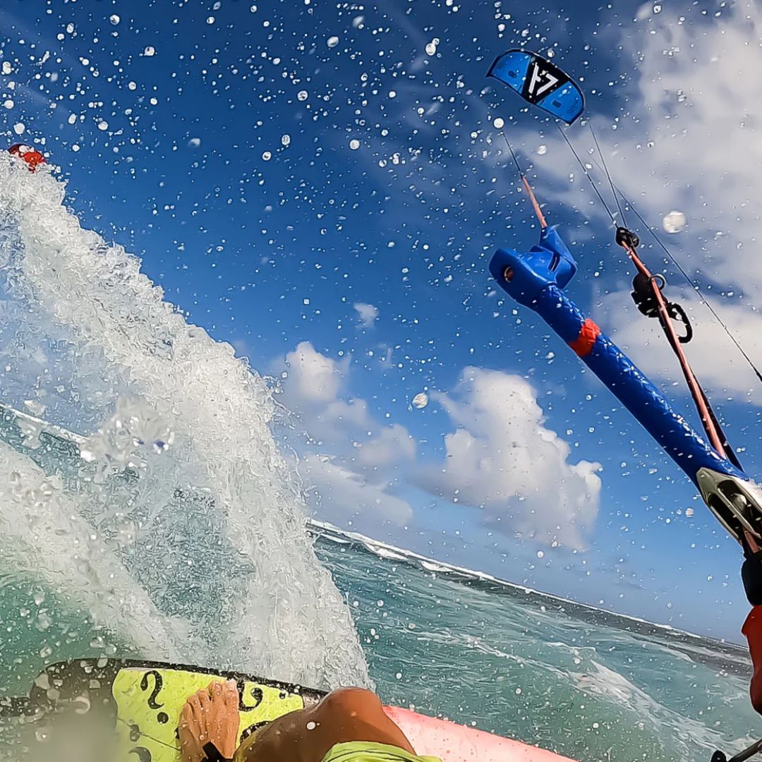 Review XCLEAR on GoPro with kitesurfing 