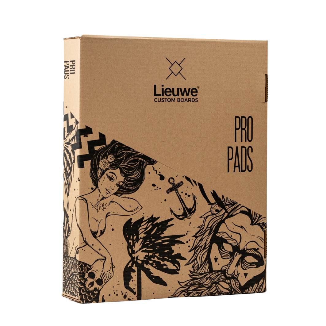 Lieuwe Pro Pads, the pads for enhanced comfort and shock absorption.